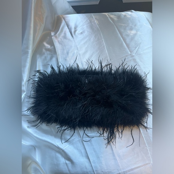 Lamarque Feather Bustier Top - Picture 8 of 8